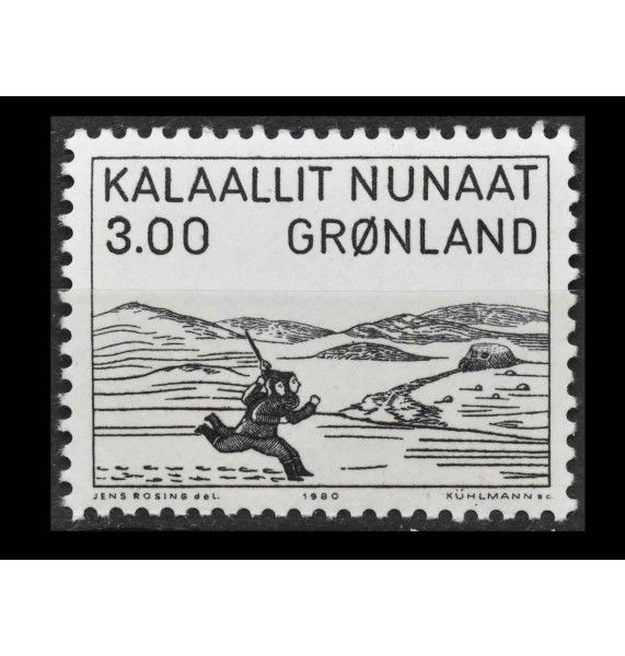 Гренландия 1980 г. "Искусство"