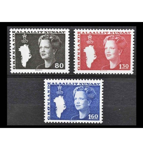 Гренландия 1980 г. "Королева Маргрете II"