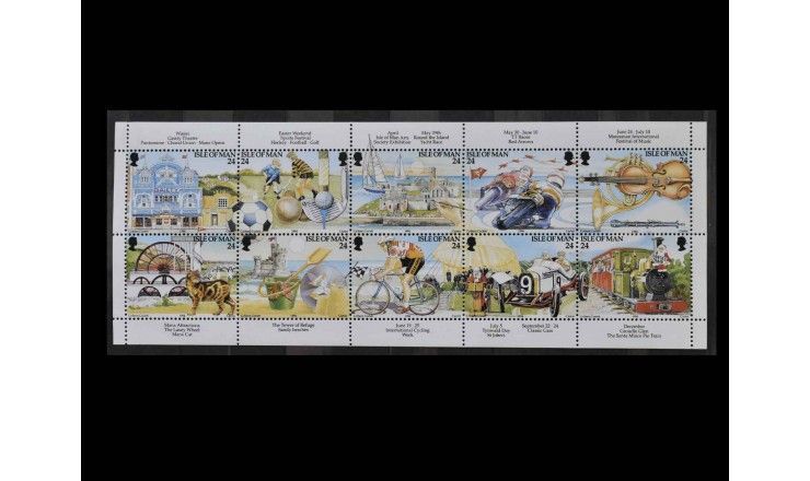 Остров Мэн 1994 г. "Туристические достопримечательности"