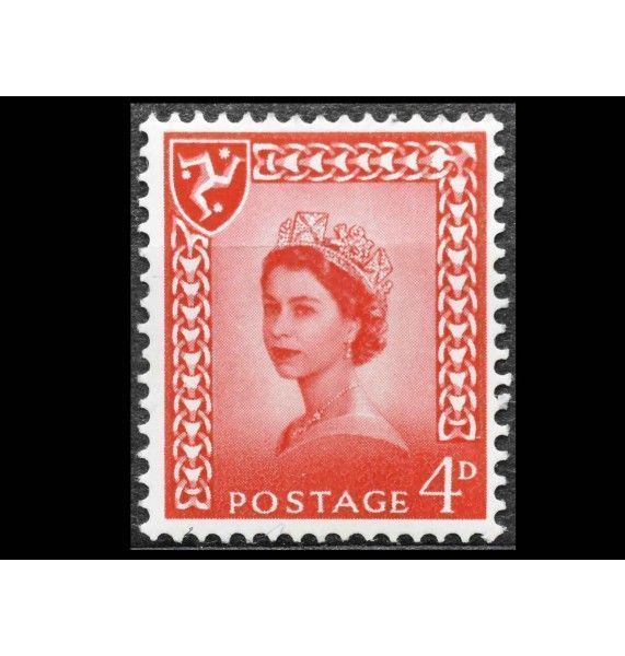 Остров Мэн 1969 г. "Королева Елизавета II"