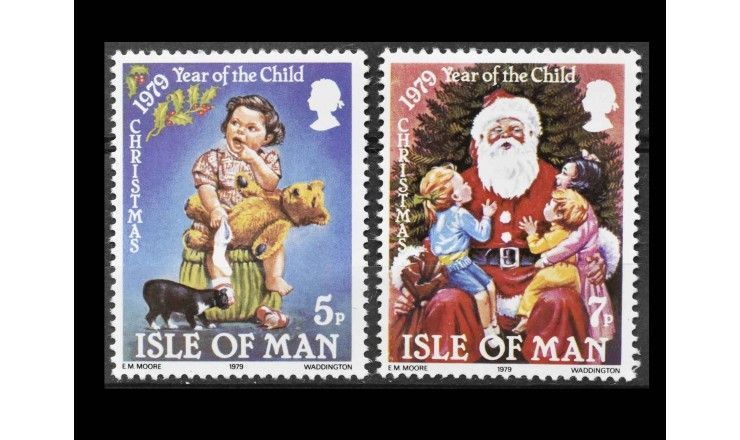 Остров Мэн 1979 г. "Рождество: Международный год ребенка"