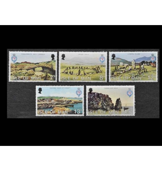 Остров Мэн 1980 г. "150-летие Королевского географического общества" Остров Мэн 1980 г. "150-летие Королевского географического общества"