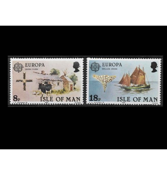 Остров Мэн 1981 г. "Европа: Фольклор"