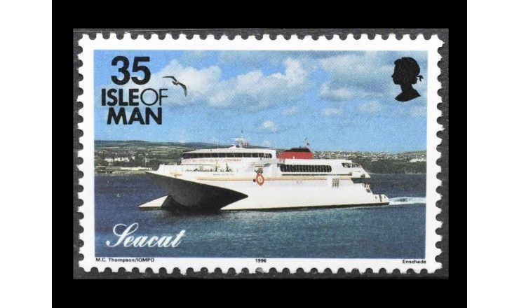 Остров Мэн 1996 г. "Яхта" 