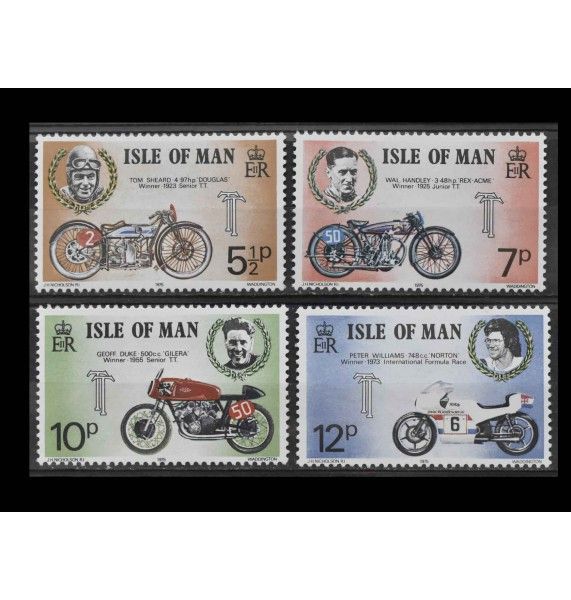 Остров Мэн 1975 г. "Мотоциклетные гонки «Турист Трофи»