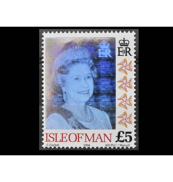 Остров Мэн 1994 г. "Королева Елизавета II"