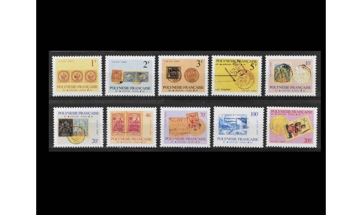 Французская Полинезия 1993 г. "Старинные марки"