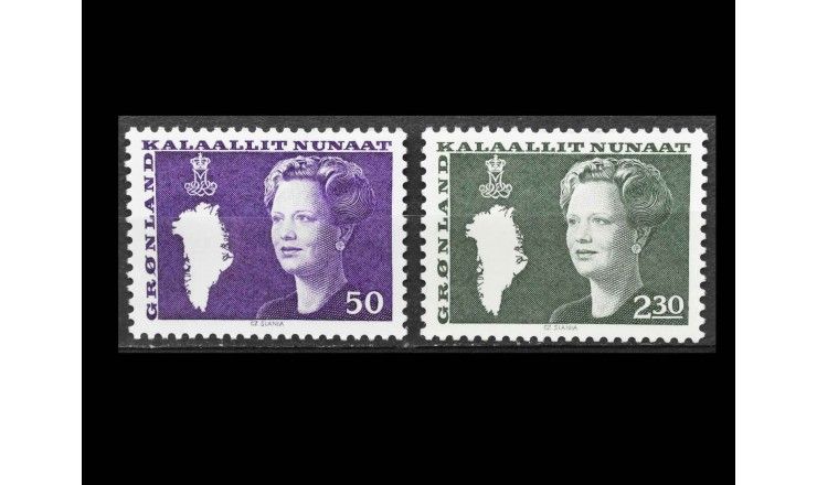 Гренландия 1981 г. "Королева Маргрете II"