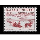 Гренландия 1981 г. "Оленья упряжка"