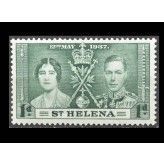 Остров Святой Елены 1937 г. "Коронация короля Георга VI и королевы Елизаветы"