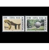 Коста-Рика 1989 г. "Искусство и обычаи коренных жителей"