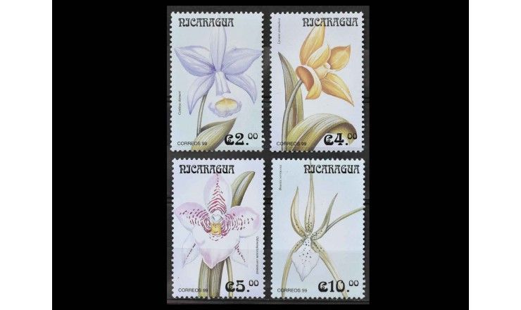 Никарагуа 1999 г. "Орхидеи"