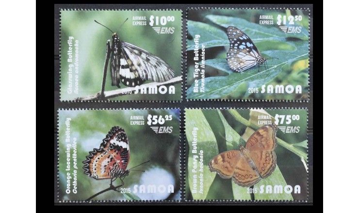Самоа 2015 г. "Бабочки"