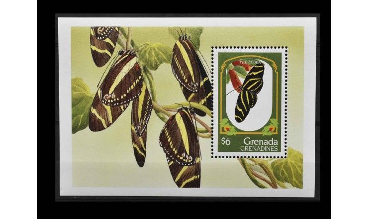 Гренада и Гренадины 1993 г. "Бабочки"