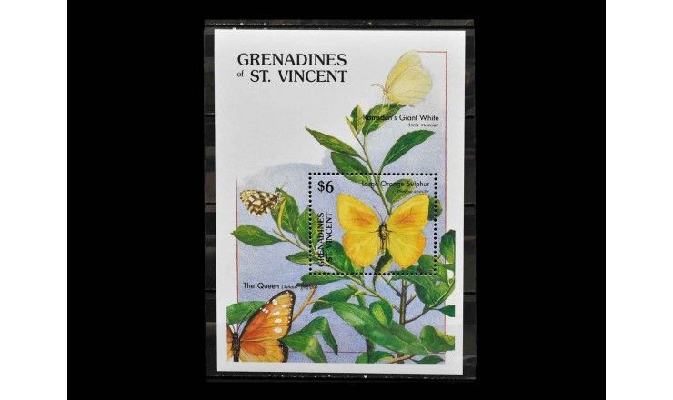 Гренадины и Сент Винсент 1989 г. "Бабочки"