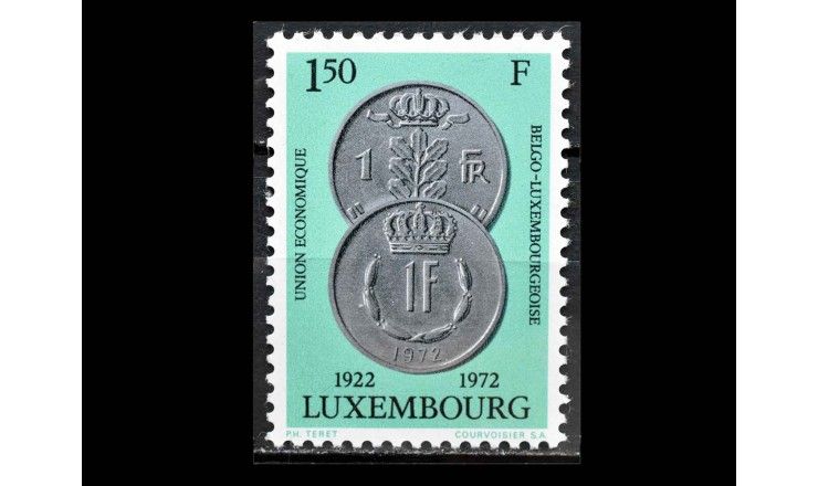 Люксембург 1972 г. "Монеты"