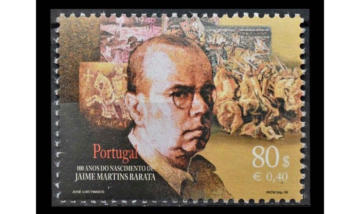 Португалия 1999 г. "Хайме Мартинс Барата, художник"