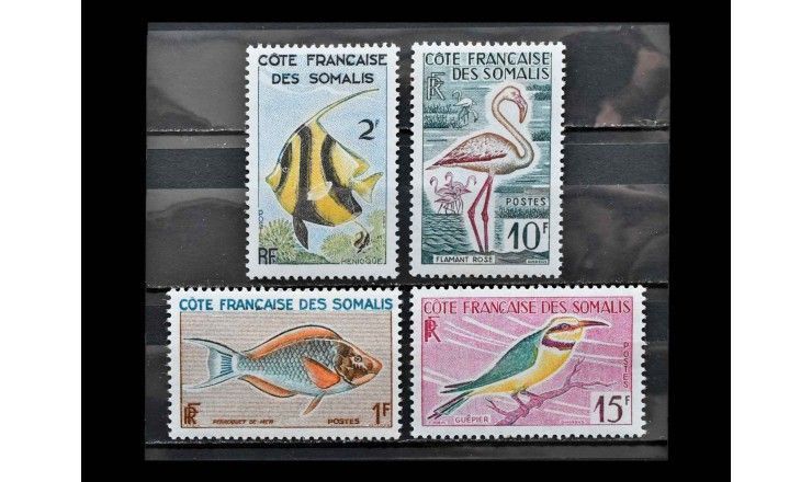 Французский берег Сомали 1959 г. "Рыбы и птицы"