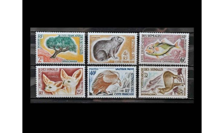 Французский берег Сомали 1962 г. "Флора и фауна"