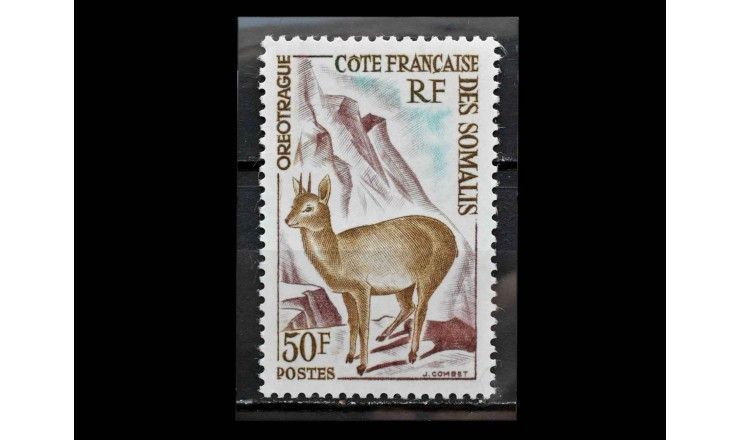 Французский берег Сомали 1962 г. "Флора и фауна"