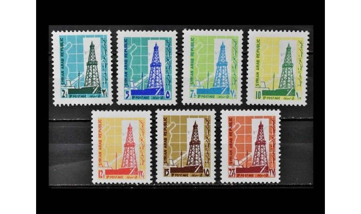 Сирия 1968 г. "Буровые вышки"