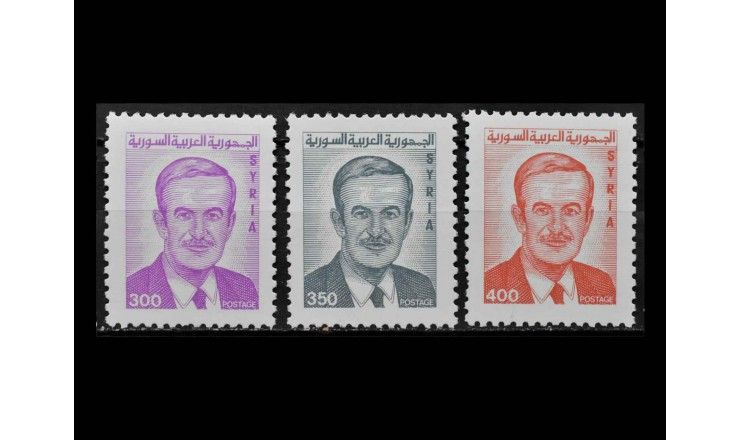 Сирия 1992 г. "Президент Хафез Асад"