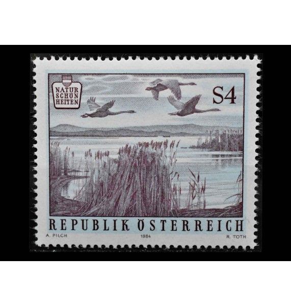 Австрия 1984 г. "Природные красоты Австрии: Озеро Нойзидлер-Зе"