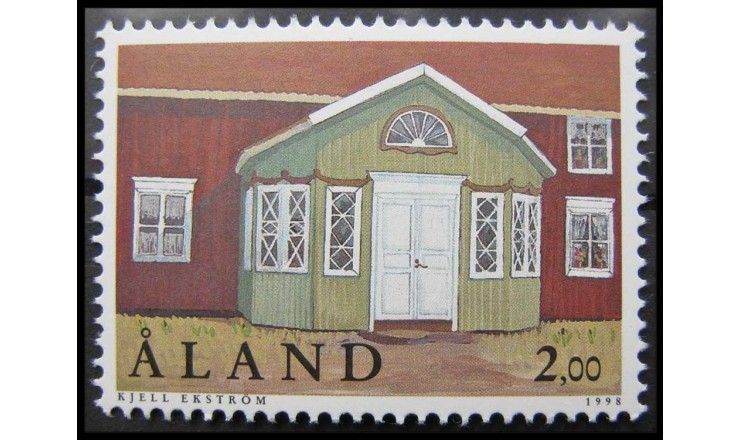 Аландские острова 1998 г. "Типичные веранды"