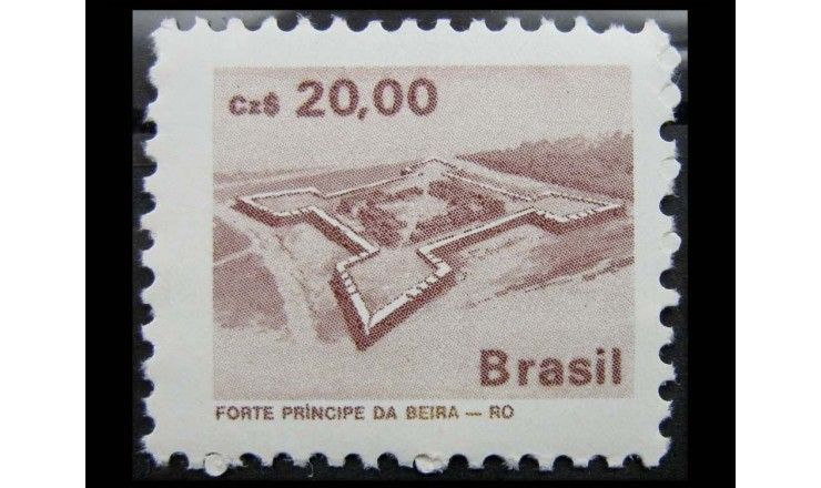 Бразилия 1987 г. "Сооружения"