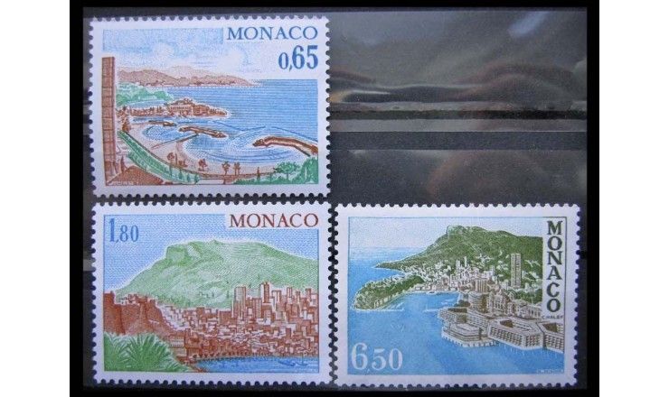Монако 1978 г. "Виды и здания княжества"
