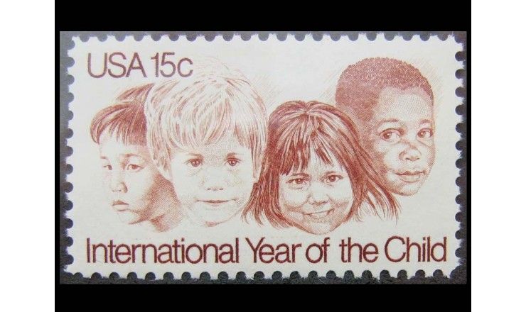 США 1979 г. "Международный год ребенка"