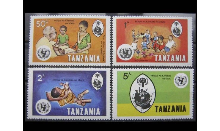 Танзания 1979 г. "Международный год ребенка"