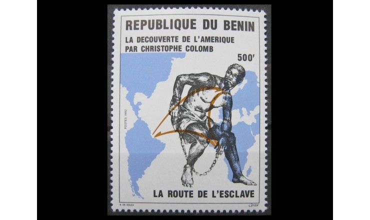 Бенин 1992 г. "500 лет открытия Америки"