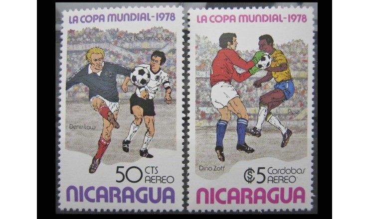 Никарагуа 1978 г. "Чемпионат мира по футболу, Аргентина"
