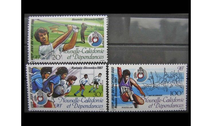 Новая Каледония 1987 г. "Южнотихоокеанские игры, Нумея"