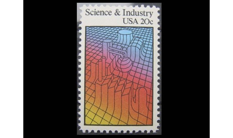 США 1983 г. "Наука и промышленность"