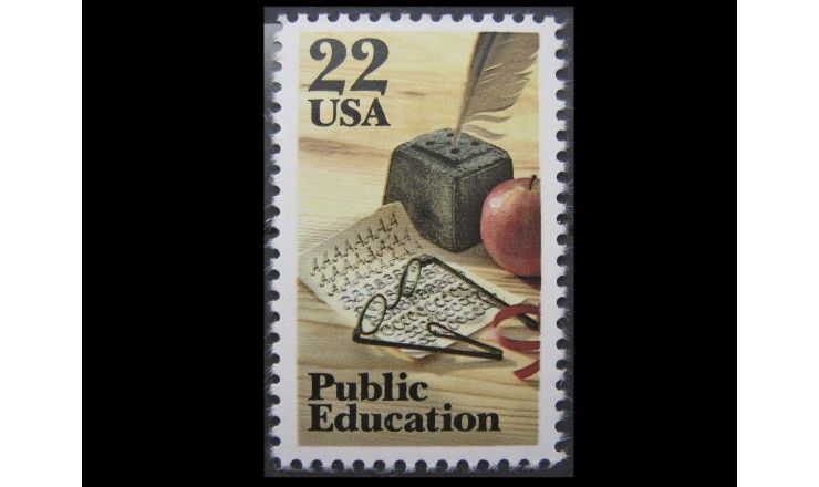 США 1985 г. "Общественное образование"