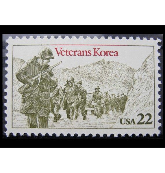 США 1985 г. "Ветераны Корейской войны"