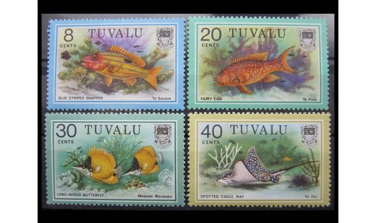 Тувалу 1979 г. "Морские рыбы"