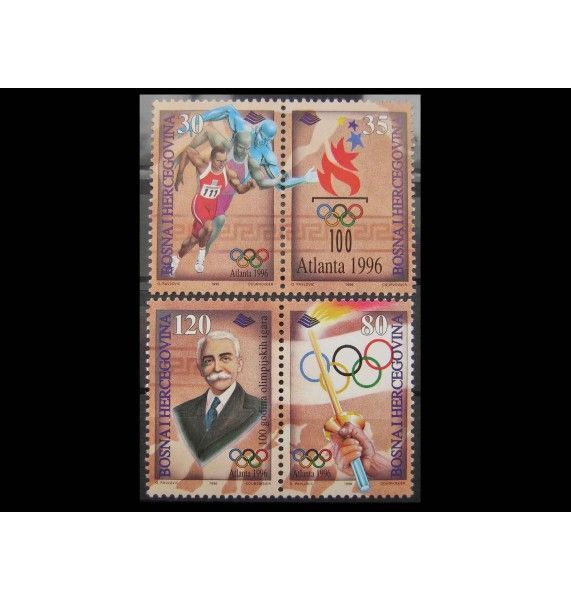 Босния и Герцеговина 1996 г. "Летние Олимпийские игры, Атланта"