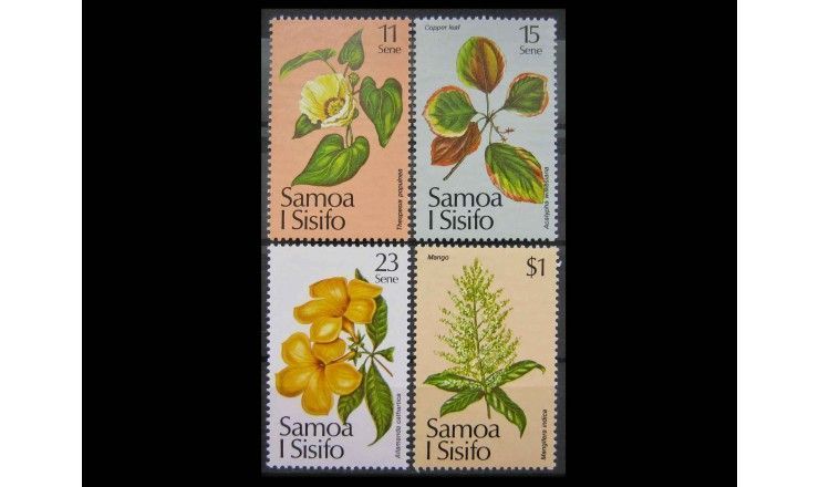 Самоа и Сисифо 1981 г. "Рождество: Цветы"