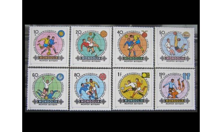 Монголия 1982 г. "Чемпионат мира по футболу, Испания"