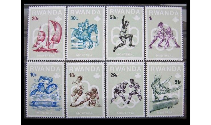 Руанда 1976 г. "Летние Олимпийские игры, Монреаль"