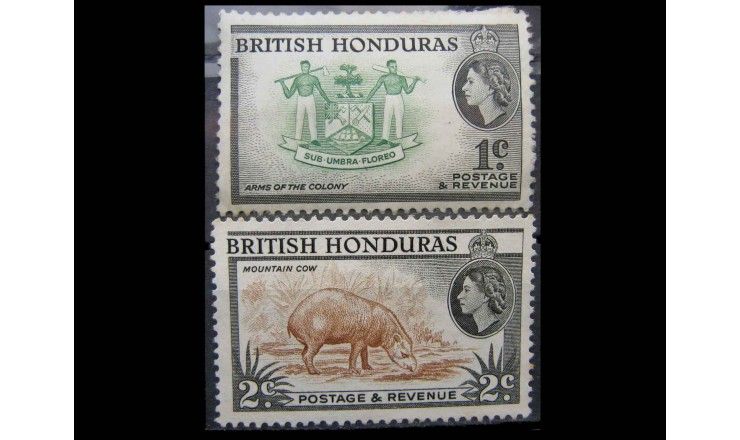 Британский Гондурас 1953 г. "Фотографии страны"