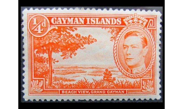 Каймановы острова 1938 г. "Король Георг VI, Национальные мотивы"