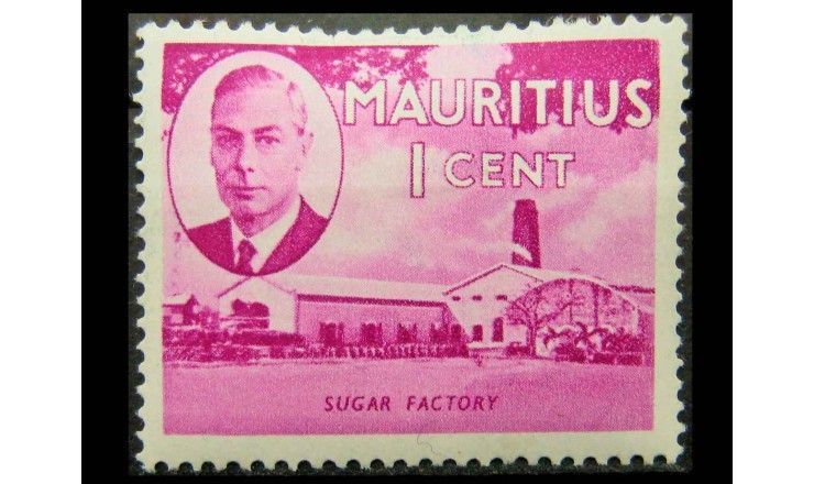 Маврикий 1950 г. "Король Георг VI, Национальные мотивы"