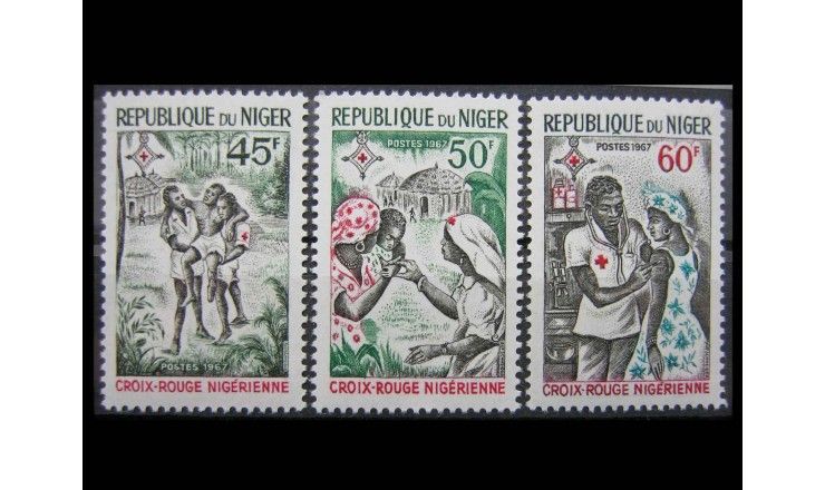 Нигер 1967 г. "Нигерийский Красный Крест"