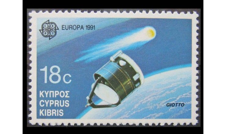 Кипр 1991 г. "Европа CEPT: Космическое путешествие"