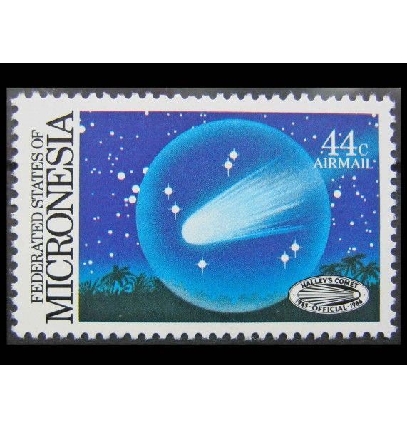 Микронезия 1986 г. "Комета Галлея"