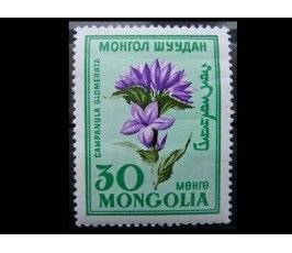 Монголия 1960 г. "Цветы"